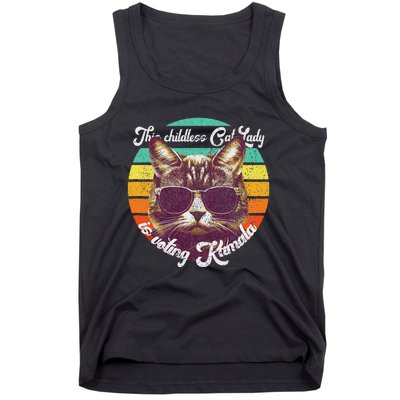 Harris Waltz 2024 Support Cat Lady (Vintage) Tank Top