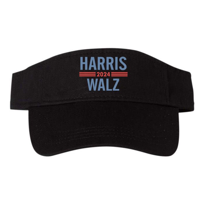 Harris Waltz 2024 Retro Button Election Valucap Bio-Washed Visor