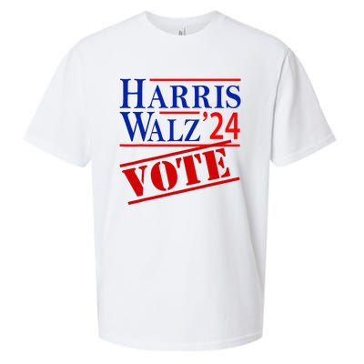 Harris Walz 2024 American Flag Kamala Harris Tim Waltz Sueded Cloud Jersey T-Shirt