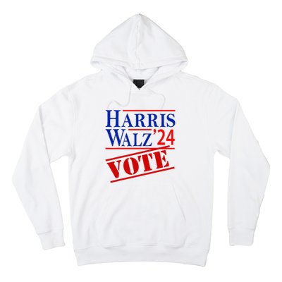 Harris Walz 2024 American Flag Kamala Harris Tim Waltz Hoodie