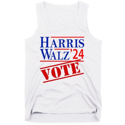 Harris Walz 2024 American Flag Kamala Harris Tim Waltz Tank Top