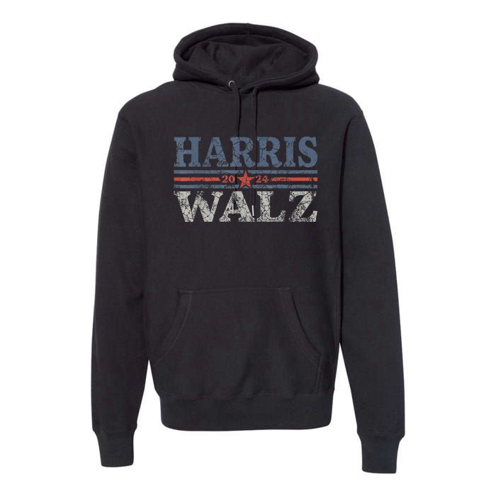 Harris Waltz 2024 Premium Hoodie