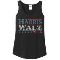 Harris Walz 2024 Campaign For President Harris Waltz Vintage Ladies Essential Tank