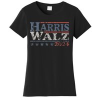 Harris Walz 2024 Campaign For President Harris Waltz Vintage Women's T-Shirt