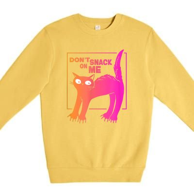 Harris Walz 2024 Cats For Kamala Premium Crewneck Sweatshirt