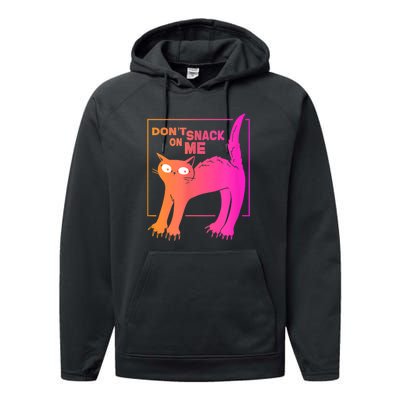 Harris Walz 2024 Cats For Kamala Performance Fleece Hoodie