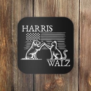 Harris Walz 2024 President American Flag Kamala Harris Waltz Coaster