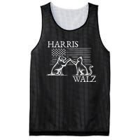 Harris Walz 2024 President American Flag Kamala Harris Waltz Mesh Reversible Basketball Jersey Tank