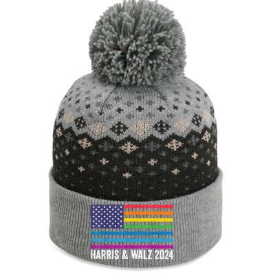 Harris Waltz 2024 Election Kamala Harris Tim Waltz 2024 The Baniff Cuffed Pom Beanie