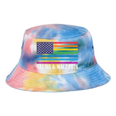 Harris Waltz 2024 Election Kamala Harris Tim Waltz 2024 Tie Dye Newport Bucket Hat