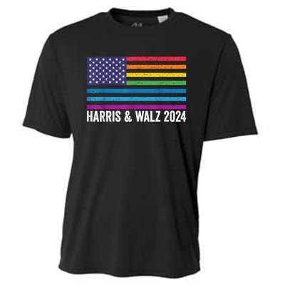 Harris Waltz 2024 Election Kamala Harris Tim Waltz 2024 Cooling Performance Crew T-Shirt