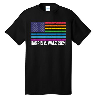 Harris Waltz 2024 Election Kamala Harris Tim Waltz 2024 Tall T-Shirt