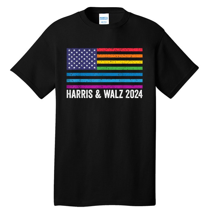 Harris Waltz 2024 Election Kamala Harris Tim Waltz 2024 Tall T-Shirt