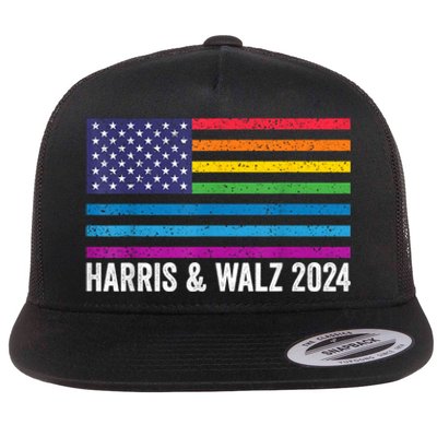 Harris Waltz 2024 Election Kamala Harris Tim Waltz 2024 Flat Bill Trucker Hat