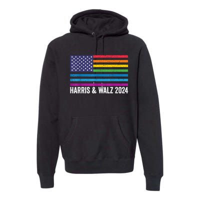 Harris Waltz 2024 Election Kamala Harris Tim Waltz 2024 Premium Hoodie