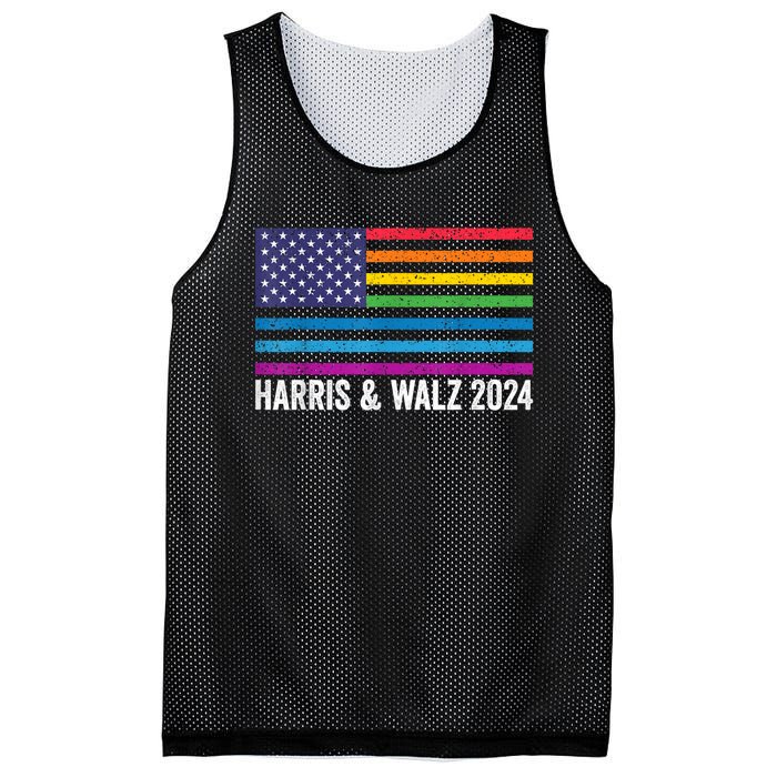 Harris Waltz 2024 Election Kamala Harris Tim Waltz 2024 Mesh Reversible Basketball Jersey Tank