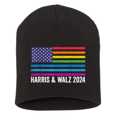 Harris Waltz 2024 Election Kamala Harris Tim Waltz 2024 Short Acrylic Beanie