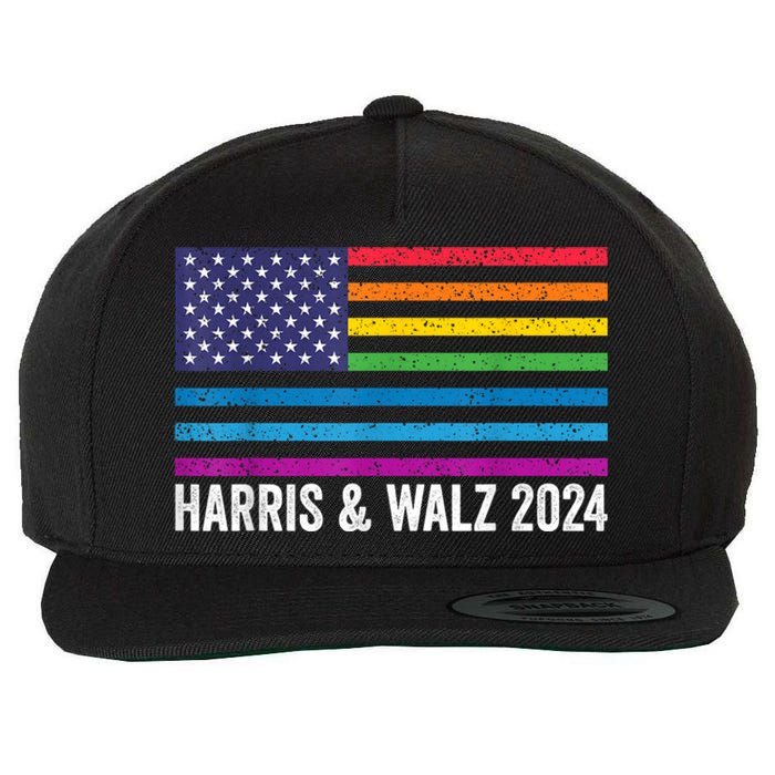 Harris Waltz 2024 Election Kamala Harris Tim Waltz 2024 Wool Snapback Cap