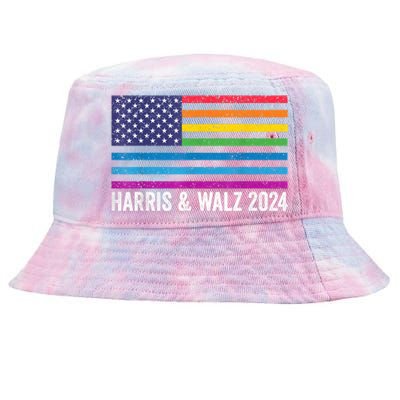 Harris Waltz 2024 Election Kamala Harris Tim Waltz 2024 Tie-Dyed Bucket Hat