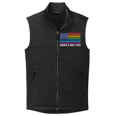 Harris Waltz 2024 Election Kamala Harris Tim Waltz 2024 Collective Smooth Fleece Vest