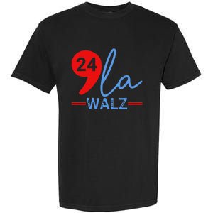 Harris Walz 2024 President Comma La Funny Garment-Dyed Heavyweight T-Shirt