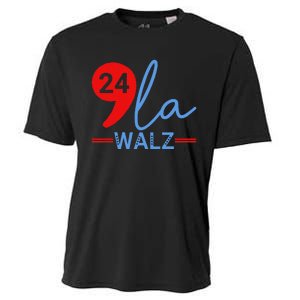 Harris Walz 2024 President Comma La Funny Cooling Performance Crew T-Shirt