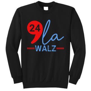 Harris Walz 2024 President Comma La Funny Sweatshirt