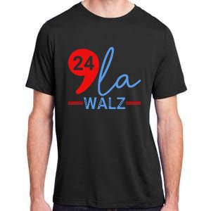 Harris Walz 2024 President Comma La Funny Adult ChromaSoft Performance T-Shirt