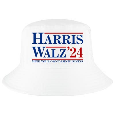 Harris Walz 2024 Mind Your Own Damn Business Cool Comfort Performance Bucket Hat