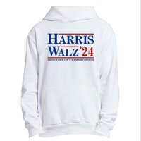 Harris Walz 2024 Mind Your Own Damn Business Urban Pullover Hoodie