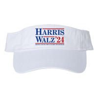 Harris Walz 2024 Mind Your Own Damn Business Valucap Bio-Washed Visor