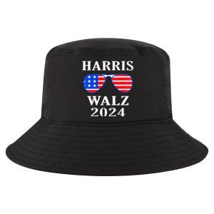 Harris Walz 2024 Kamala Harris American Flag Cool Comfort Performance Bucket Hat