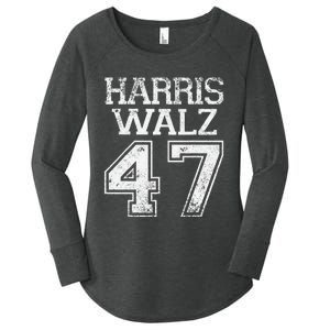 Harris Walz 24 Women's Perfect Tri Tunic Long Sleeve Shirt