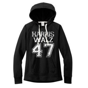 Harris Walz 24 Women's Fleece Hoodie