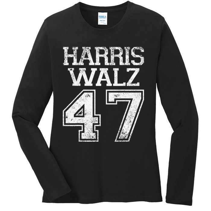 Harris Walz 24 Ladies Long Sleeve Shirt