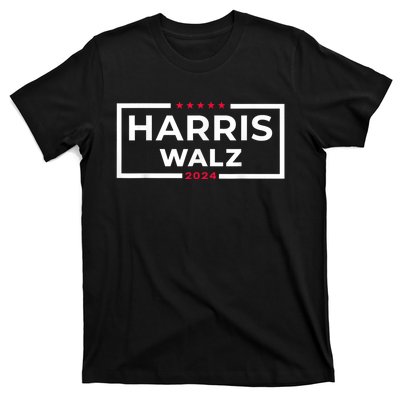 Harris Walz 2024 Tim Walz Kamala Harris Usa Election Apparel T-Shirt