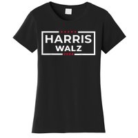 Harris Walz 2024 Tim Walz Kamala Harris Usa Election Apparel Women's T-Shirt