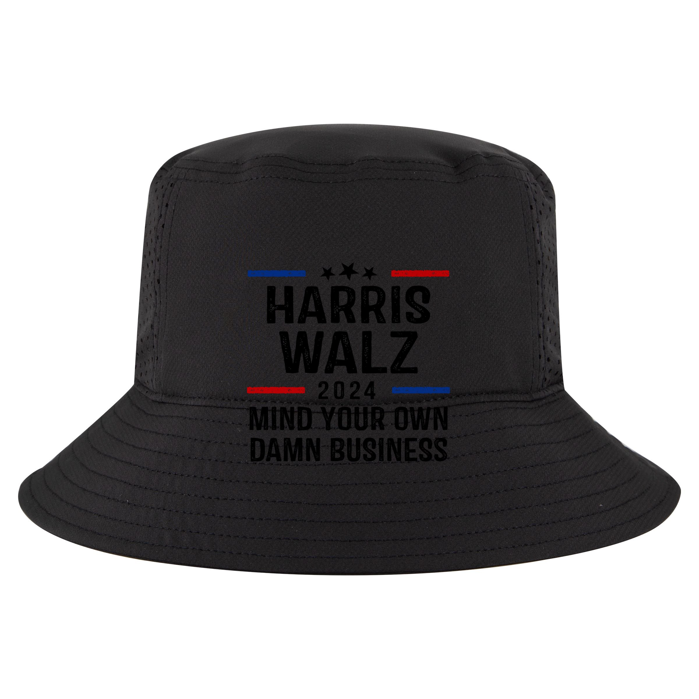 Harris Walz 2024 Mind Your Own Damn Business 16oz Travel Tumbler