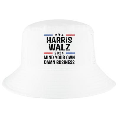 Harris Walz 2024 Mind Your Own Damn Business Cool Comfort Performance Bucket Hat
