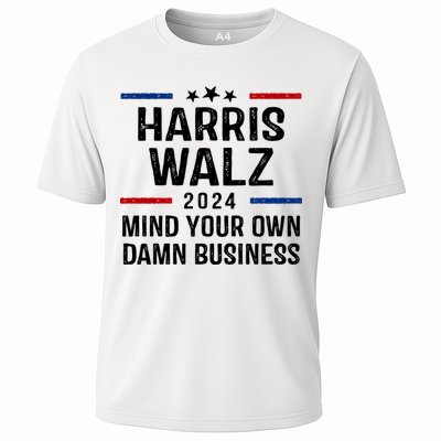 Harris Walz 2024 Mind Your Own Damn Business Performance Shirt