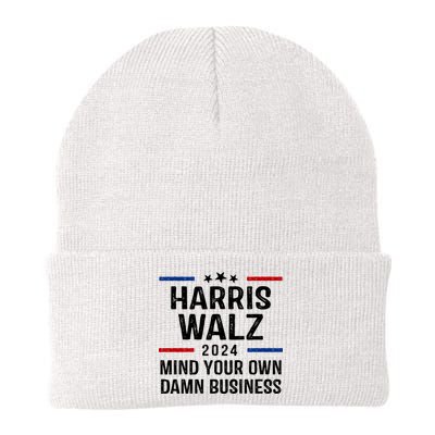 Harris Walz 2024 Mind Your Own Damn Business Beanie