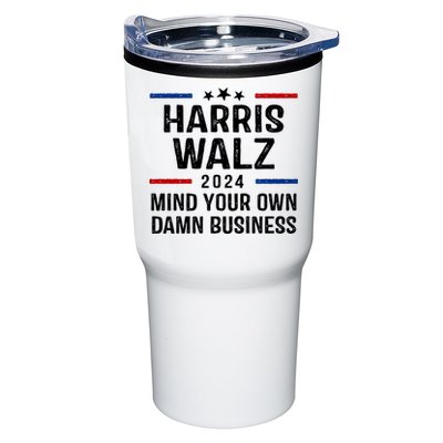 Harris Walz 2024 Mind Your Own Damn Business Tumbler