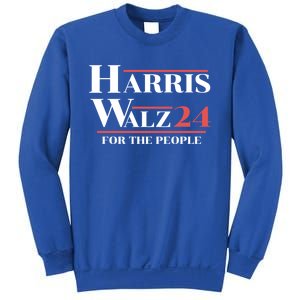 Harris Walz 24 For The People Presidential Election Gift Sweatshirt