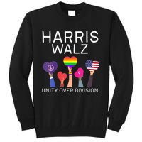 Harris Waltz 2024 Unity Over Division Tall Sweatshirt