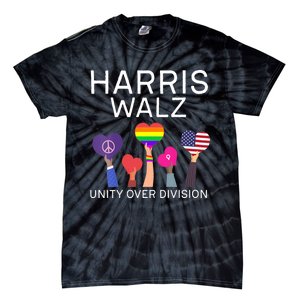 Harris Waltz 2024 Unity Over Division Tie-Dye T-Shirt