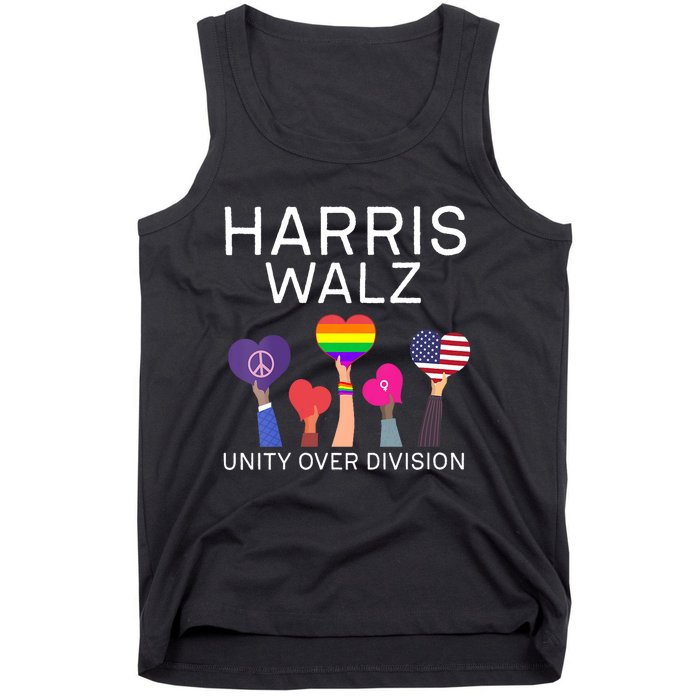 Harris Waltz 2024 Unity Over Division Tank Top