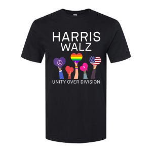 Harris Waltz 2024 Unity Over Division Softstyle CVC T-Shirt