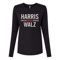 Harris Waltz 2024 Vintage Womens Cotton Relaxed Long Sleeve T-Shirt