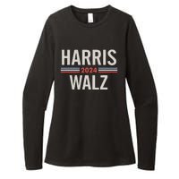 Harris Waltz 2024 Vintage Womens CVC Long Sleeve Shirt