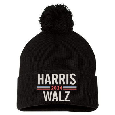 Harris Waltz 2024 Vintage Pom Pom 12in Knit Beanie